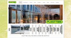 Desktop Screenshot of plasttime.sk